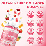 Vazatisi Collagen Gummies 300g on a wooden table
