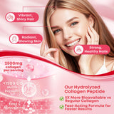Vazatisi Collagen Gummies 300g packaging side view