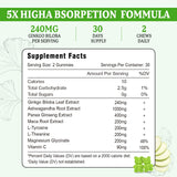 Vazatisi Ginkgo Biloba Gummies packaging side view
