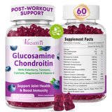 Vazatisi Glucosamine Chondroitin Gummies front view with packaging