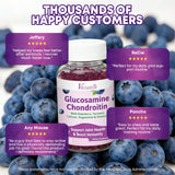 Vazatisi Glucosamine Chondroitin Gummies in a hand