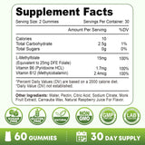 Vazatisi L-Methylfolate Gummies ingredients list