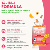 Vazatisi Lutein Gummies packaging side view