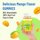 Vazatisi Lutein Gummies side view of bottle