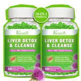Vazatisi Milk Thistle Gummies front view with apple flavour