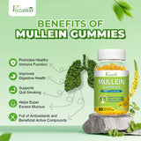 Vazatisi Mullein Gummies on a wooden table