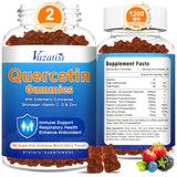 Vazatisi Quercetin Gummies front view with mixed berry flavour
