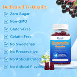 Vazatisi Quercetin Gummies in a lifestyle setting with fruits