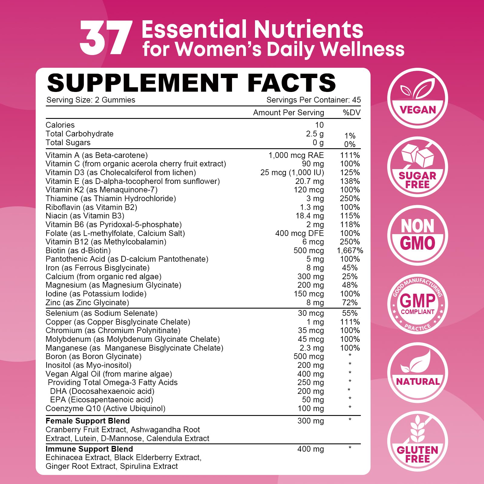 Vazatisi Women's Multivitamin Gummies lifestyle scene