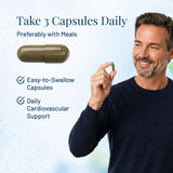 Vazopril Blended Vitamin & Mineral Supplement side view showing capsule details