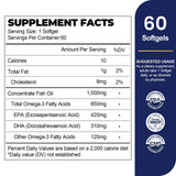 VBTOP Fish Oil Softgels side view showing softgel