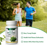 VBTOP Oregano Oil Softgels with a measuring spoon