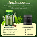 VCBIRD Liposomal NAD+ Supplement 1200mg packaging