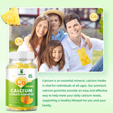 VCCHUYH Calcium Citrate Gummies 1200 mg close-up
