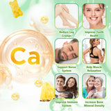 VCCHUYH Calcium Citrate Gummies 1200 mg side view