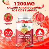 VCCHUYH Calcium Citrate Gummies 1200mg gummies close-up