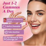 Vccvaa Multivitamin Gummies on a wooden table