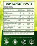 Vccvaa Sugar Free Daily Fiber Gummies with a measuring spoon