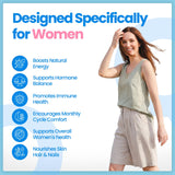 VCCVBB Beef Organ Supplement for Women 100g side view