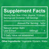 Vceeoy Lemon Balm Extract ingredients list
