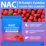 Vceeoy NAC Gummies 1000mg lifestyle scene with bottle and gummies