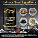 Vceeoy Shilajit Gummies lifestyle scene with a glass of water