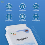 Ved Apigenin 50mg vegan capsules close-up