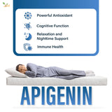 Ved Apigenin 50mg vegan capsules with grapefruit