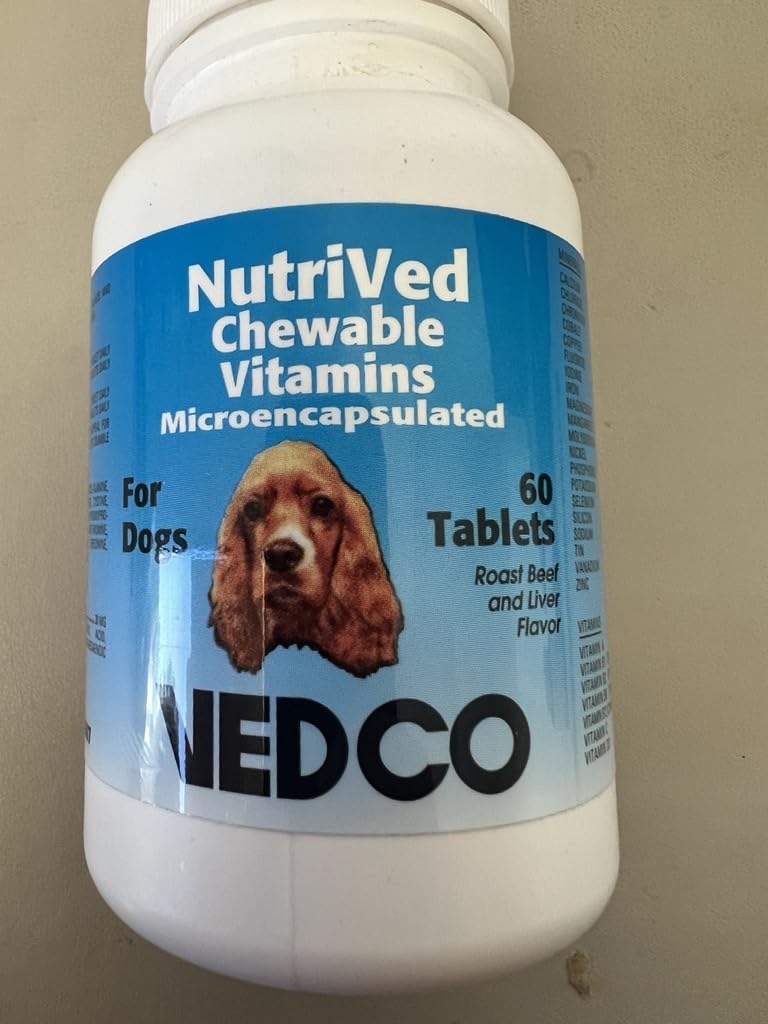Vedco NutriVed Calcium Plus Chewable Tablets packaging