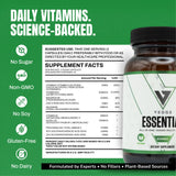 VEDGE Whole-Body Nutrient Bundle Vegan Omega-3 Capsules with packaging