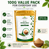 VEDIKROOTS Bhumi Amla Powder mixed with water