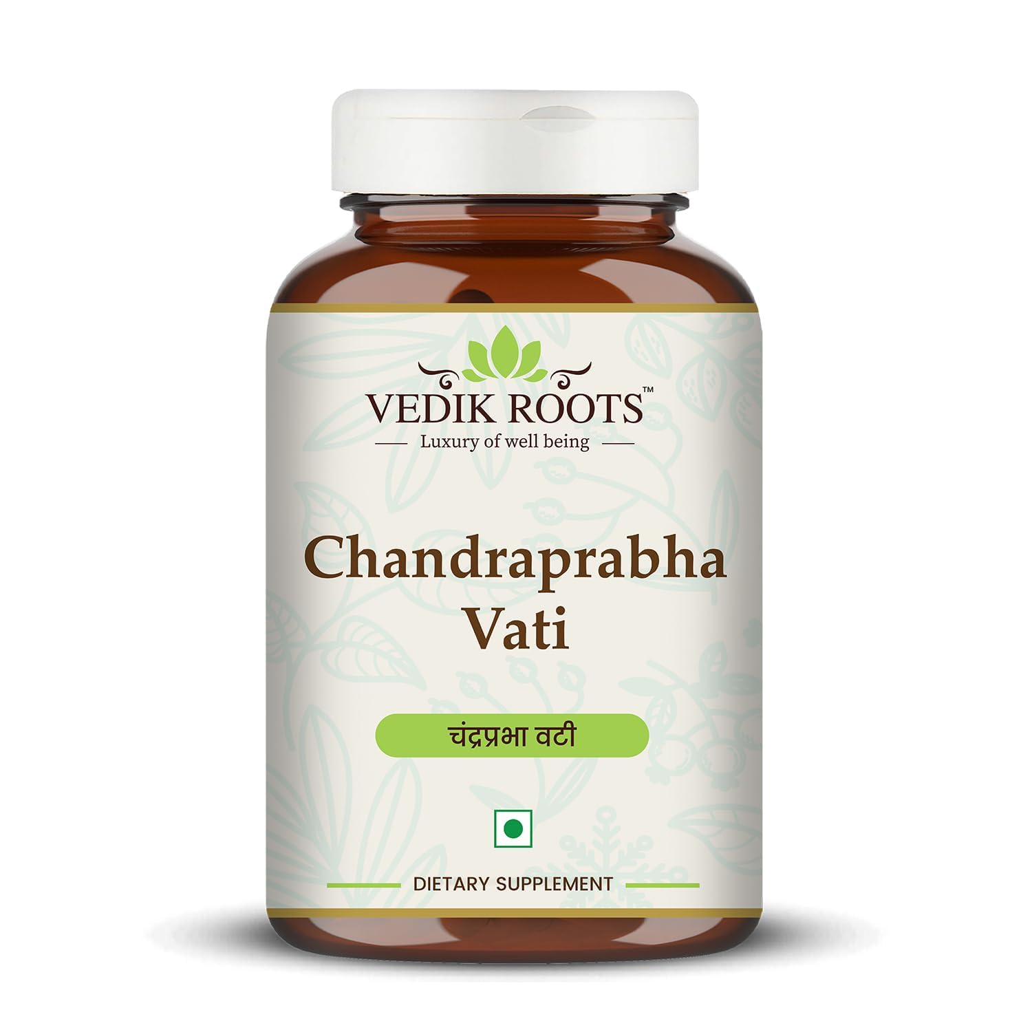 VEDIKROOTS Herbal Supplement 68g front view
