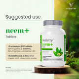 Vedistry Neem Tablets 100g close-up of tablets