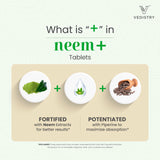 Vedistry Neem Tablets 100g ingredients list