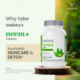 Vedistry Neem Tablets 100g packaging