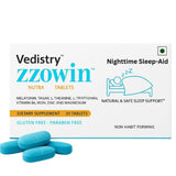 Vedistry Zzowin Supplement 5mg Melatonin front view