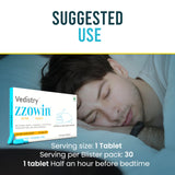Vedistry Zzowin Supplement 5mg Melatonin lifestyle scene