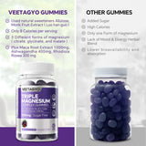 VEETAGYO Tri-Magnesium Complex 430g with ingredients list