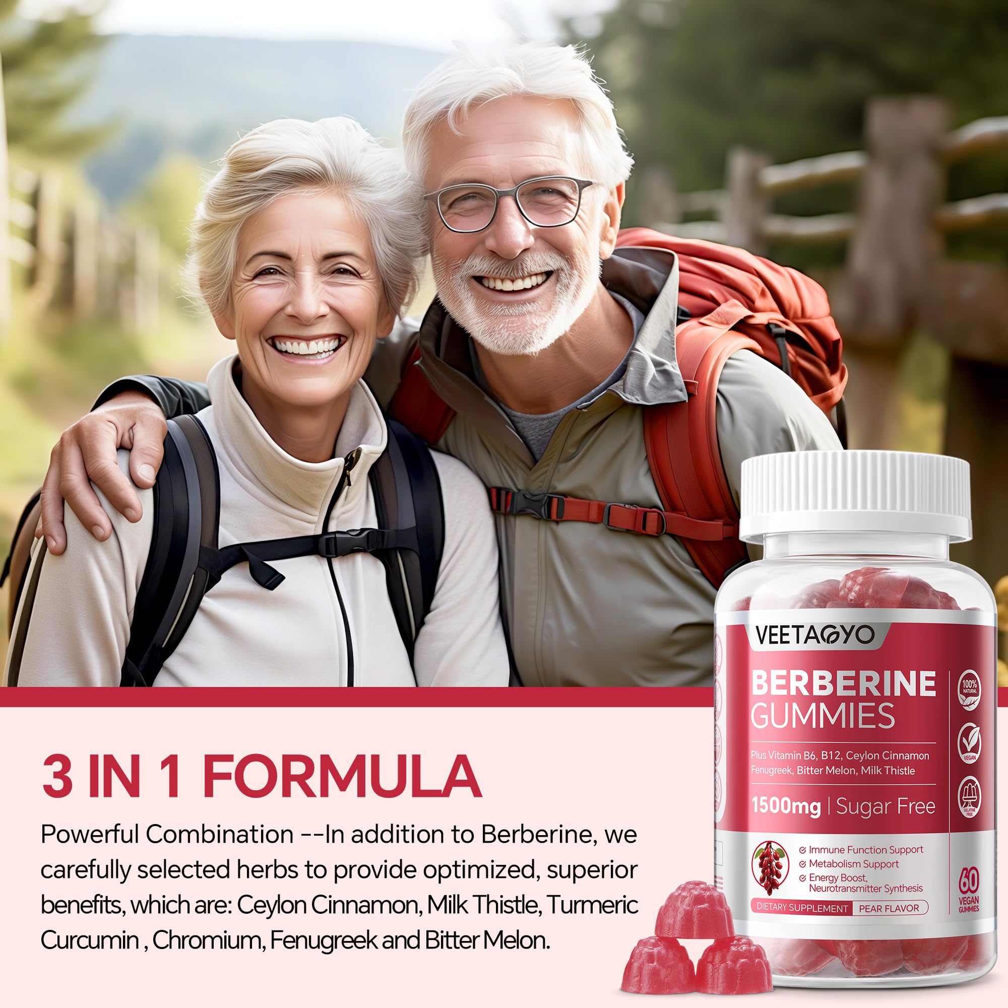 VEETAGYO Turmeric Supplement with other herbal supplements