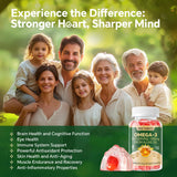 VEETAGYO Vegan Omega 3 Gummies on a wooden table