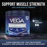 Vega Creatine Monohydrate Powder mixed in water