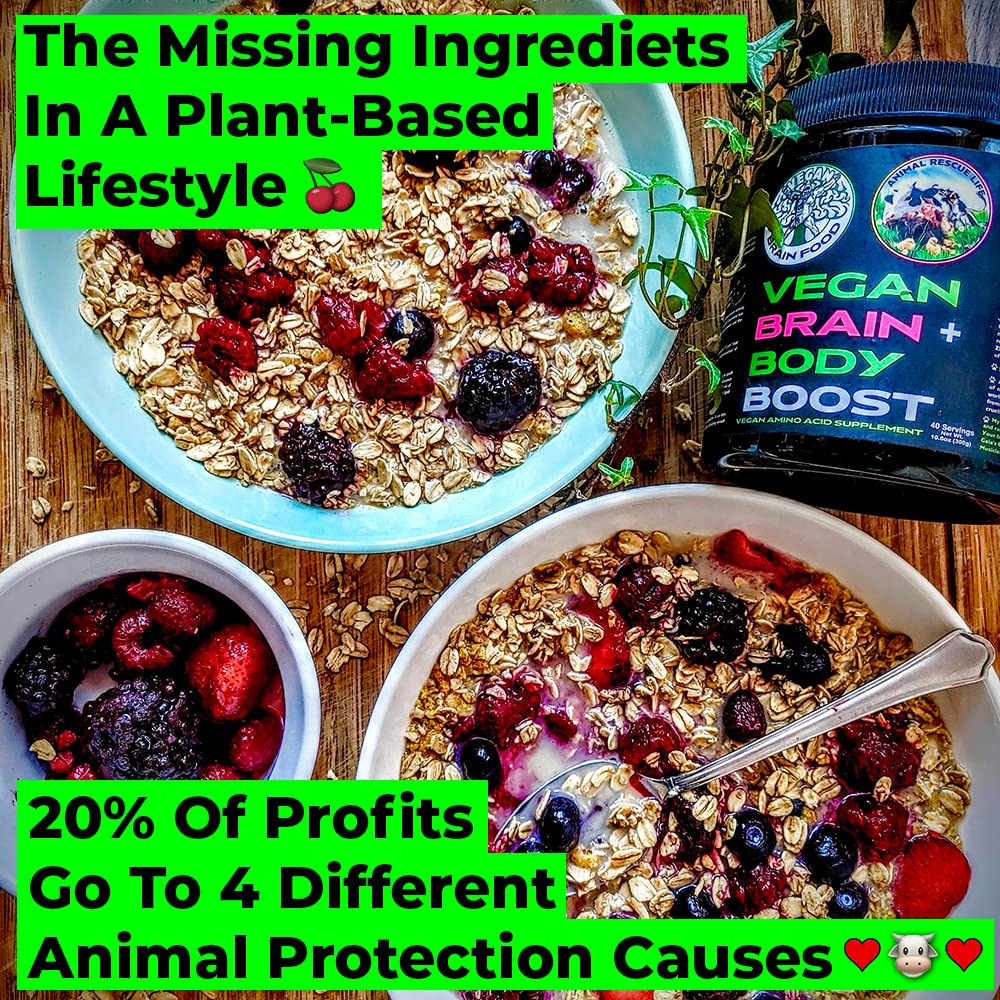 Vegan Brain Food packaging side view