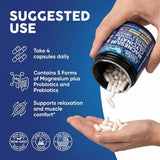 Vegan capsules of Clean Nutraceuticals Magnesium Glycinate Complex