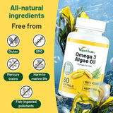 Vegan Vitality Omega-3 Algae Oil 100g packaging