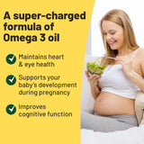 Vegan Vitality Omega-3 Algae Oil 100g side view