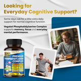VEGATOT Brain Support Supplement side view with label