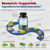 VEGATOT Cortisol Wellness Supplement capsules close-up
