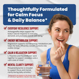 VEGATOT Cortisol Wellness Supplement label with ingredients
