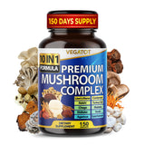 VEGATOT Mushroom Complex 10-in-1 Capsules front view