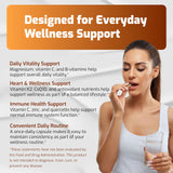 VEGATOT Nattokinase Supplement displayed with herbs